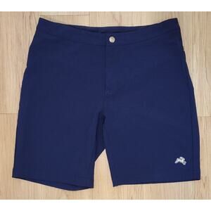 Tracksmith New England Shorts Men’s Size 34 Navy Blue Eliot Stretch Waist